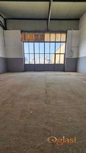 FUTOG IZDAJE SE MANJA HALA ZA MAGACIN