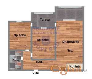 Odličan trosoban stan u centru Novog Sada.