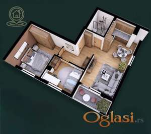 Stanovi u Petrovaradinu (0.5–4.0), 26–125 m² – Agencija Kompas