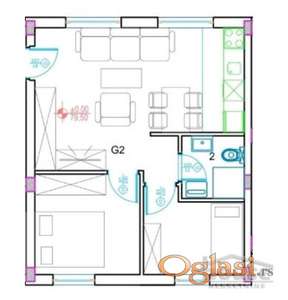 STAN - NOVI SAD - ADICE - 42m2 - 70000 evra