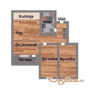 55m2 u izgradnji - Nova Detelinara