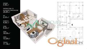 Četvorosoban stan u urbanoj vili na Alibegovcu