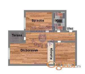 Trosoban 59m2 Sremska Kamenica