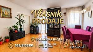 Prodaja ČETVOROSOBNOG stana 81m², VLASNIK, Porečka 9, Botanička bašta