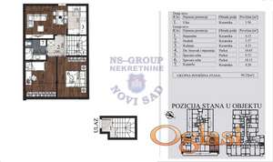Trosoban stan na Grbavici, 50m2