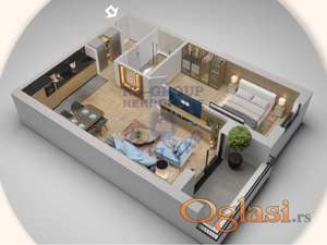 Dvosoban stan u fantastičnom kompleksu u vrdniku!