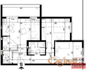 TELEP, 61m2, Trosoban sa pdv