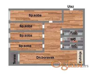 U izgradnji petosoban stan-Petrovaradin