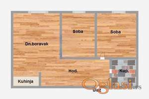 Prodajem stan u Lasla Gala ulici 50m2 kompletno namesten