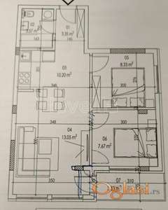 PETROVARADIN - ALIBEGOVAC - 50.00 m2