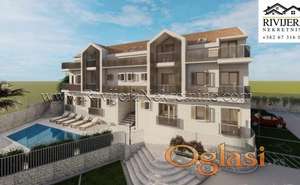 Na prodaju jednosoban stan sa pogledom na more Risan Kotor