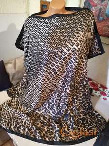 Nova zenska tunika sa sarom za punije dame i devojke Fashion XXL Novo