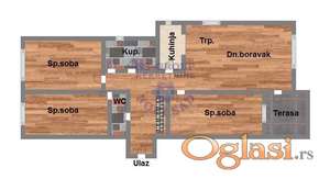 Četvorosoban porodičan stan u izgradnji!