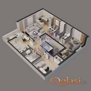 Četvorosoban 80m2 Adice