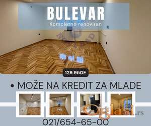 Kompletno renoviran stan na Bulevaru - 39m2 !