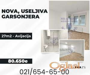 Nov - neuseljavan! 27m2