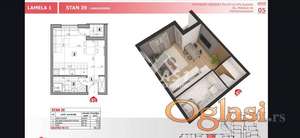 Prodaje se garsonjera , fenomenalna lokacija - NOVOGRADNJA !! ID#6313