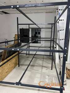 Velike metalne magacinske police industrijske za magacin