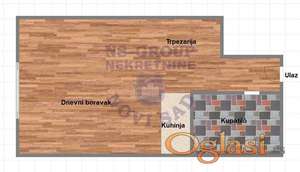 Garsonjera na Adicama, 19m2