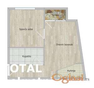 Stan NOVI SAD,PODBARA - 42 m2 130200 €, ID: 1101535