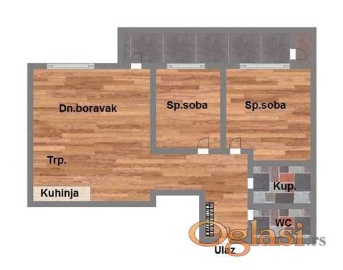 Idealan trosoban stan Izgradnja PDV