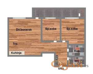 Idealan trosoban stan Izgradnja PDV