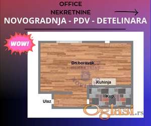 Nova GARSONJERA na Detelinari --- PDV