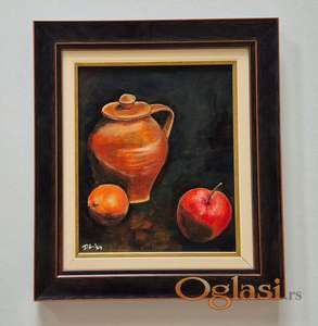 Ulje na platnu - Mrtva priroda, prelepa slika!