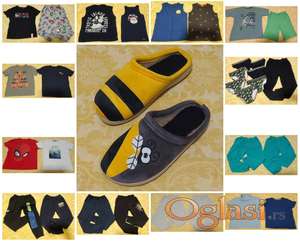 Paket odece vel.146/152,152 i nove papuce