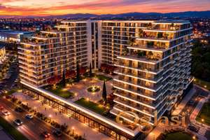 Luksuzan, do sada neuseljavan jednosoban stan u kompleksu Planet Residence – 39 m²