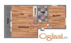 Odličan dvosoban stan na Adicama!