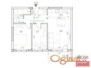 TELEP, 54m2, Dvoiposoban sa pdv, Izgradnja