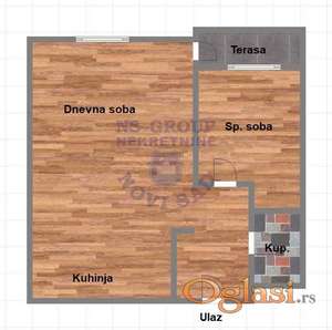 Dvosoban stan, povrta PDVa - Nova Detelinara