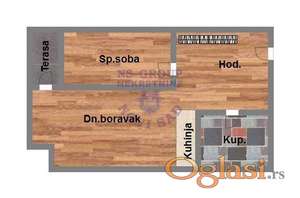 Odličan dvosoban stan u izgradnji - PDV