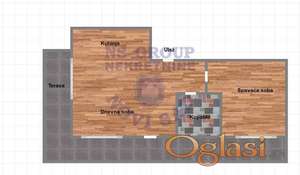 Dvosoban stan na Adicama 56m2