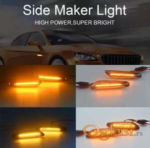 Dinamicki migavci CRNI BMW