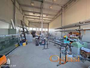Leštane, Kružni put, hala 100 m2 + dvorište 100 m2 ID#1094