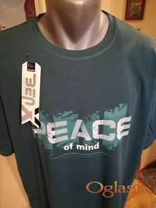 Nova muska pamucna majica Benx u velikom broju 5XL Zelena Novo