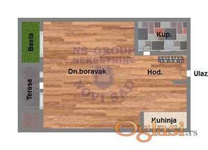 Jednosoban 32m2 Mišeluk