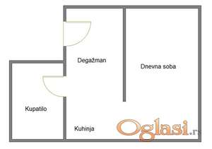 Na prodaju garsonjera na Novoj Detelinari