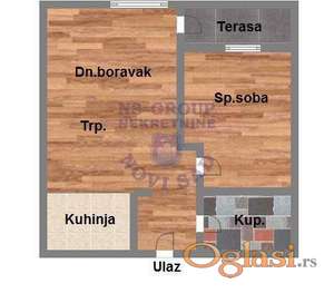 - 41m2 - Urbani komplex - Trandžament - TOP! -