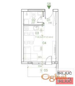 TELEP, 28m2, Garsonjera sa pdv, Izgradnja