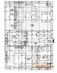 Stan NOVI SAD,TELEP - 47 m2 118575 €, ID: 1100695