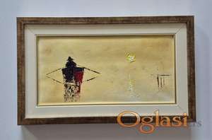 Ulje na platnu - Povratak kuci, prelepa slika!