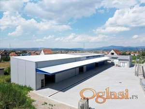 Hala 920m2 solarni paneli 50kw