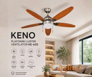 PLAFONSKI VENTILATOR KE-63s