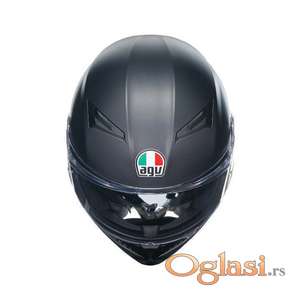 AGV K3 kaciga - mat crna
