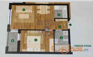 Sa PDV-om dvosoban stan - Telep