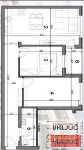 SAJMIŠTE, 66m2, Trosoban sa pdv, Extra kvalitet