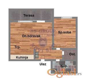 Dvosoban stan u izgradnji Somborska rampa Veternik